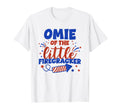 Omie Little Firecracker Fourth July T-Shirt - Graphic Print for Adults - T-Shirt, Sweatshirt, Hoodie
