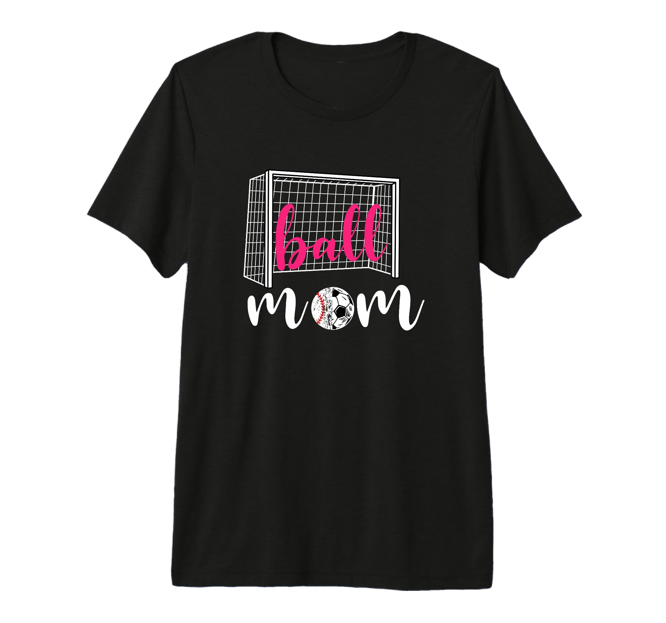 Soccer Mom Ball Football Game Day Funny T-Shirt - Graphic Print Men Women - T-Shirt, Sweatshirt, Hoodie