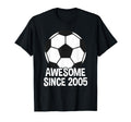 Awesome Since 2005 21St Birthday 21 T-Shirt - Custom Art Print Men Women - T-Shirt, Sweatshirt, Hoodie