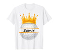 Novelty Golf Personalized Name Samir T-Shirt - Minimalist Print for Adults - T-Shirt, Sweatshirt, Hoodie