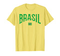 Brasil Brazil Brazilian Flag T-Shirt - Fun Novelty Design for Adults - T-Shirt, Sweatshirt, Hoodie