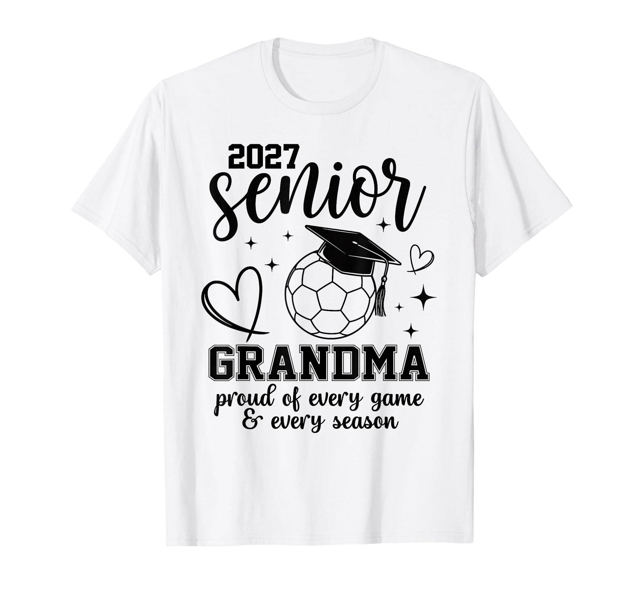 2027 Senior Soccer Grandma Proud Family T-Shirt - Trendy Graphic Men Women - T-Shirt, Sweatshirt, Hoodie