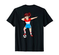 Dabbing Soccer Luxembourg Jersey T-Shirt - Fun Novelty Design Men Women - T-Shirt, Sweatshirt, Hoodie