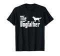 Flat Coated Retriever Dogfather Funny T-Shirt - Custom Art Print Unisex - T-Shirt, Sweatshirt, Hoodie