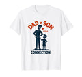 Dad Son Connection Matching T-Shirt - Graphic Print Men Women - T-Shirt, Sweatshirt, Hoodie