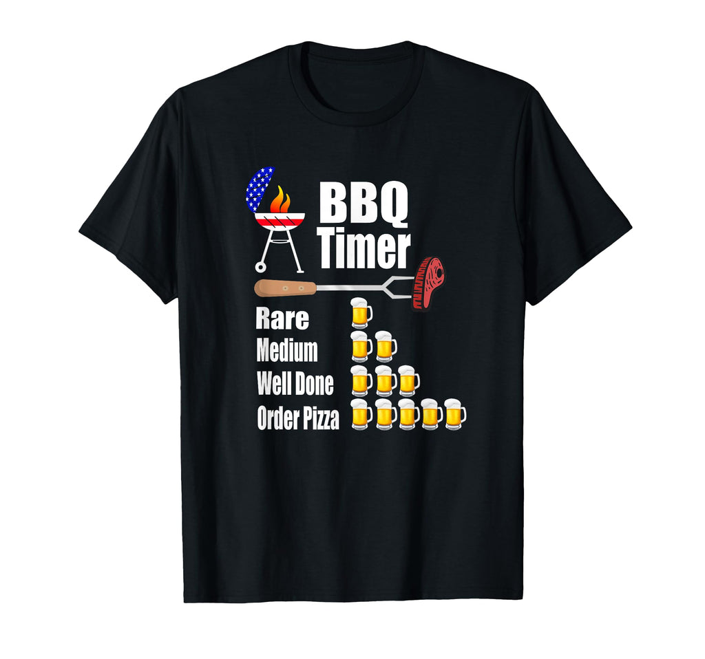 Funny Bbq Timer Barbecue Grill Grilling T-Shirt - Streetwear Style Unisex - T-Shirt, Sweatshirt, Hoodie