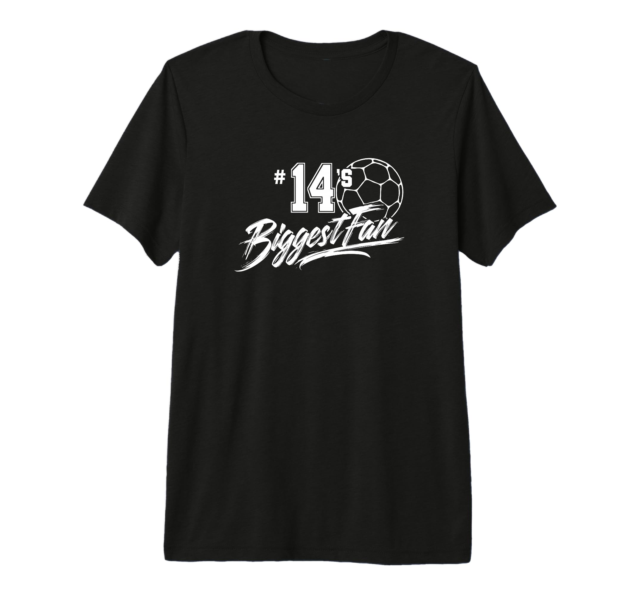 Number 14S Biggest Fan Soccer T-Shirt - Aesthetic Graphic for Adults - T-Shirt, Sweatshirt, Hoodie