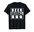 Beer Baseball Bbq Straight Outta T-Shirt - Casual Everyday Wear Unisex - T-Shirt, Sweatshirt, Hoodie