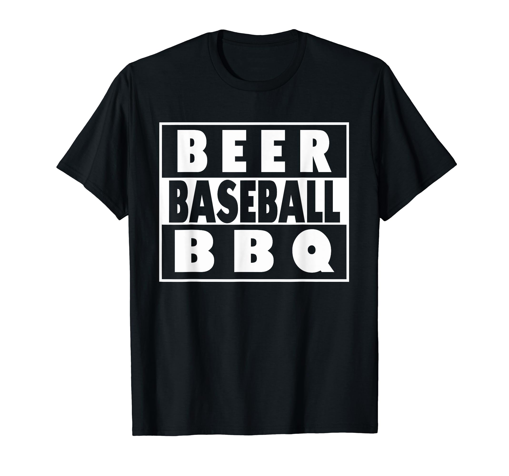 Beer Baseball Bbq Straight Outta T-Shirt - Casual Everyday Wear Unisex - T-Shirt, Sweatshirt, Hoodie