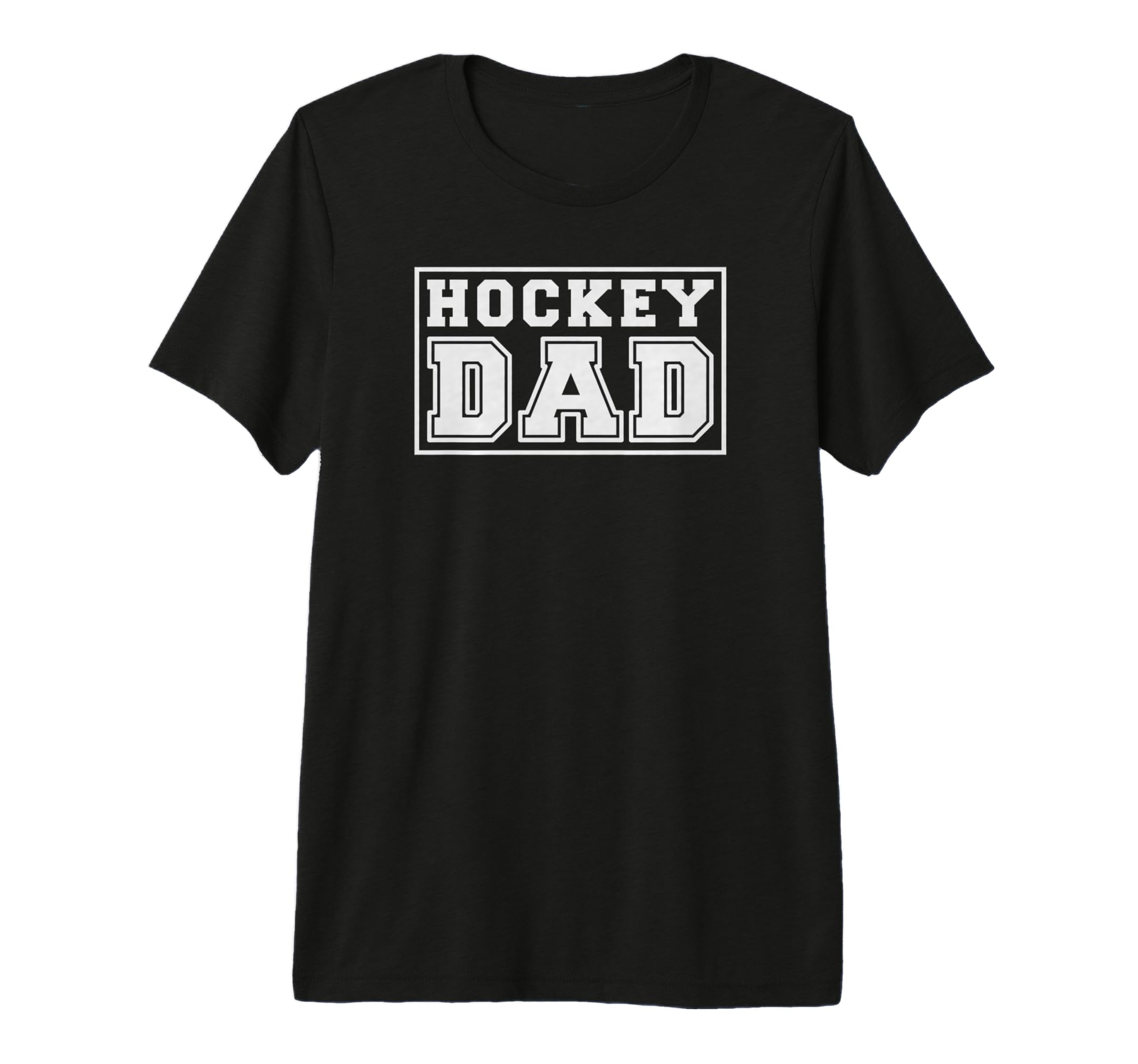 Hockey Dad Funny Hockey Tri Blend T-Shirt - Trendy Graphic for Adults - T-Shirt, Sweatshirt, Hoodie
