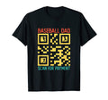 Funny Qr Code Baseball Dad Scan Payment T-Shirt - Unique Graphic Men Women - T-Shirt, Sweatshirt, Hoodie