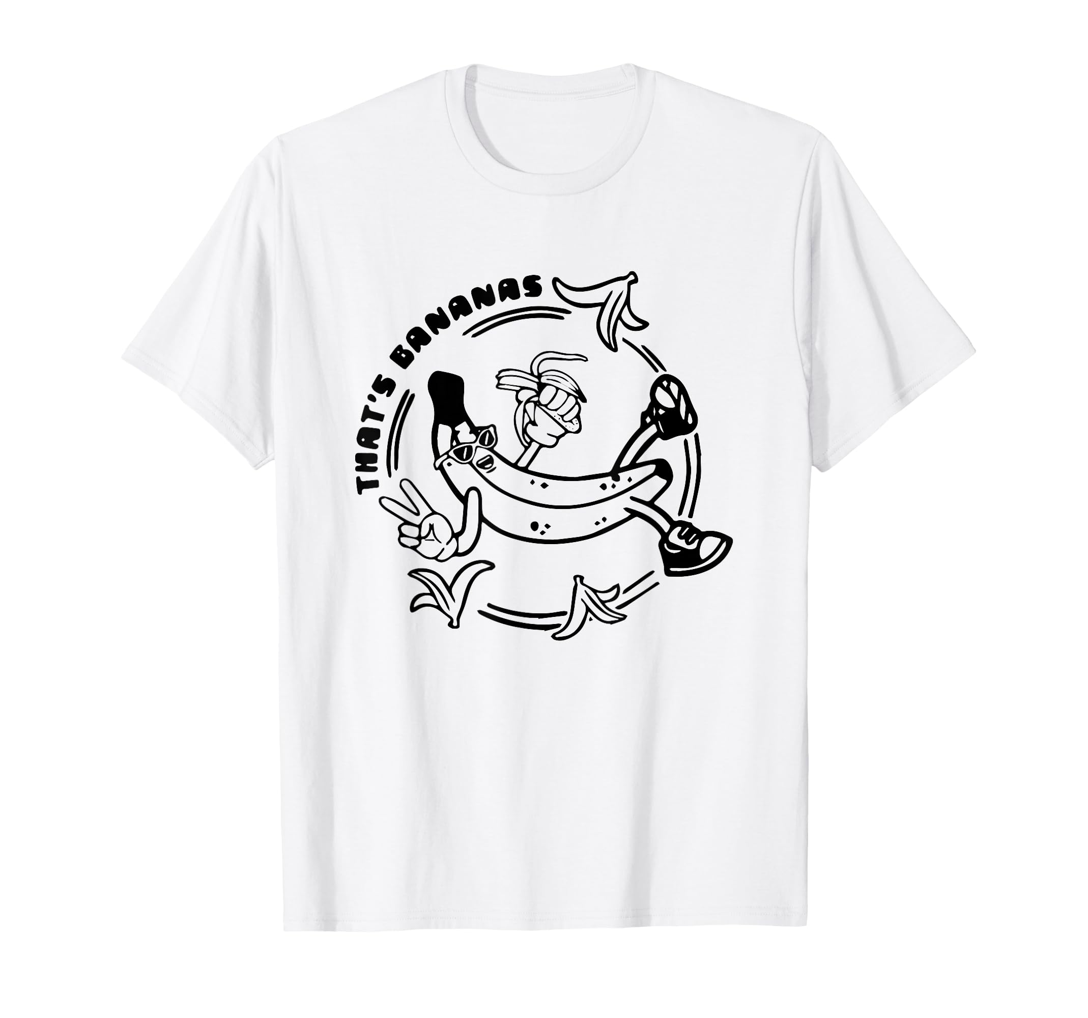 Thats Bananas Funny Banana Weird T-Shirt - Aesthetic Graphic Unisex - T-Shirt, Sweatshirt, Hoodie