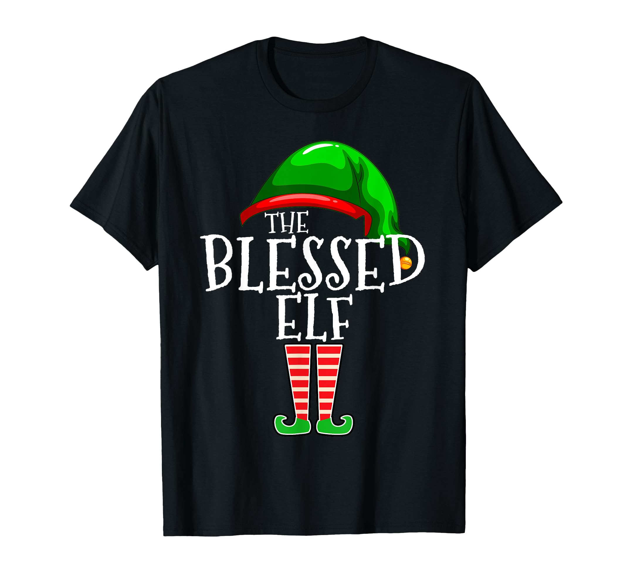 Blessed Elf Group Matching T-Shirt - Casual Everyday Wear for Adults - T-Shirt, Sweatshirt, Hoodie
