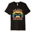 Dad Level Unlocked Gamer Dad T-Shirt - Minimalist Print for Adults - T-Shirt, Sweatshirt, Hoodie