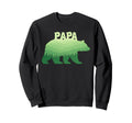 Papa Forest Bear Nature Mountain Sweatshirt - Graphic Print for Adults - T-Shirt, Sweatshirt, Hoodie