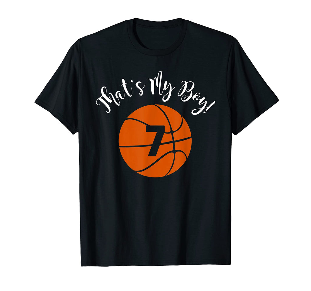 Thats My 7 Basketball Player Mom T-Shirt - Casual Everyday Wear for Adults - T-Shirt, Sweatshirt, Hoodie