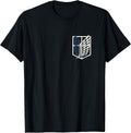 Small Scout Regiment Shield Chest Anime - Adult & Kids T-Shirts, Sweatshirts & Hoodies apparel design preview 1