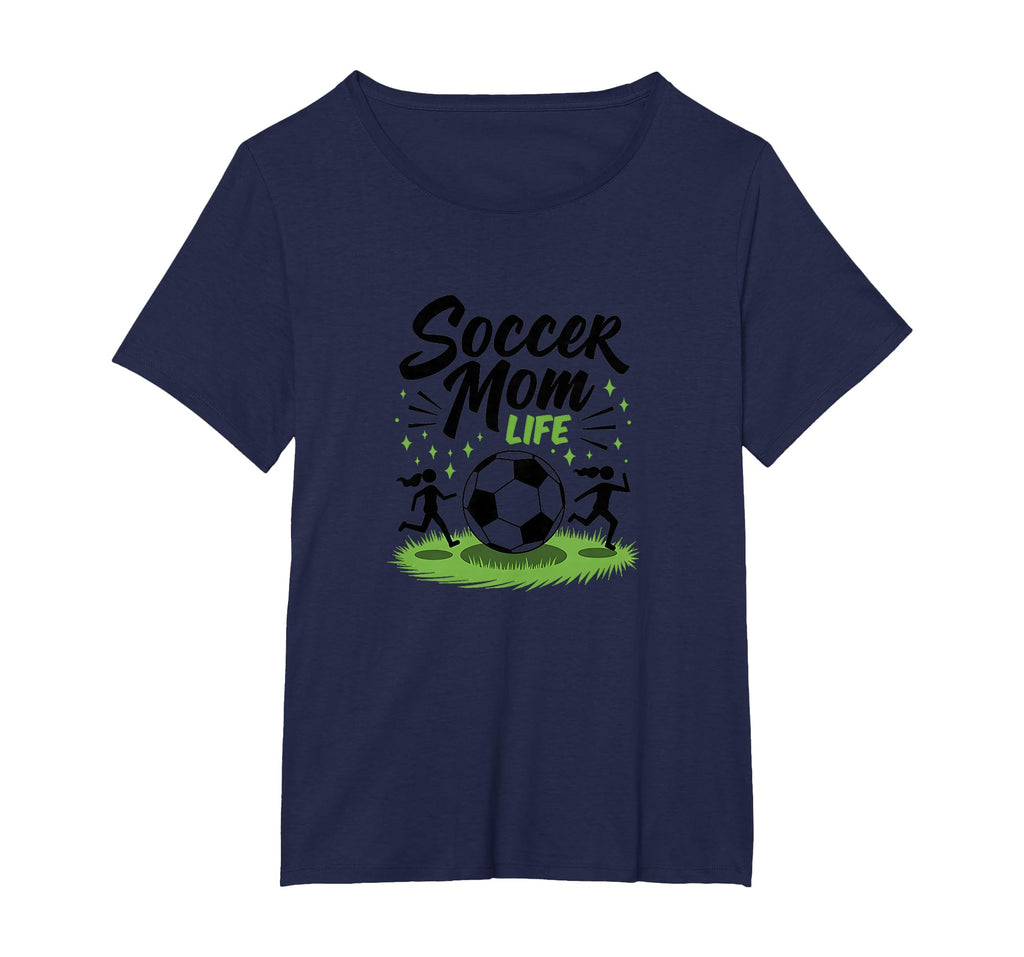 Soccer Mom Life Proud Parent Team Sweatshirt - Custom Art Print Men Women - T-Shirt, Sweatshirt, Hoodie