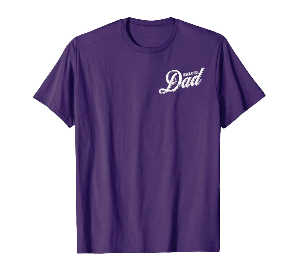 Reel Dad Funny Fishing Dad Front And T-Shirt - Unique Graphic for Adults - T-Shirt, Sweatshirt, Hoodie