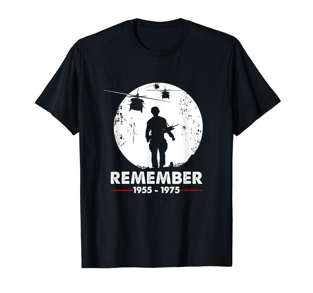 Vietnam War Remember Military T-Shirt - Fun Novelty Design for Adults - T-Shirt, Sweatshirt, Hoodie