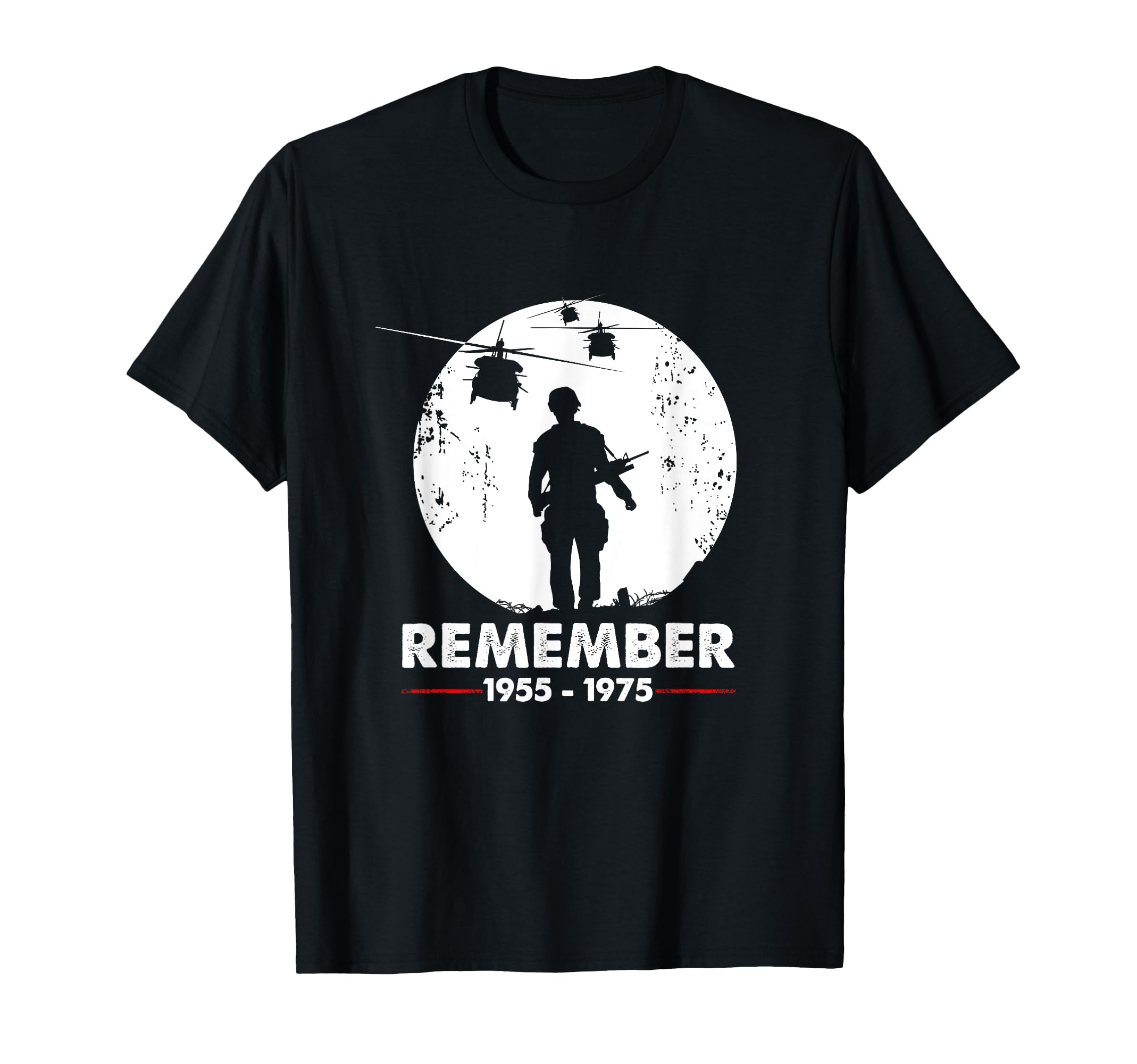 Vietnam War Remember Military T-Shirt - Fun Novelty Design for Adults - T-Shirt, Sweatshirt, Hoodie