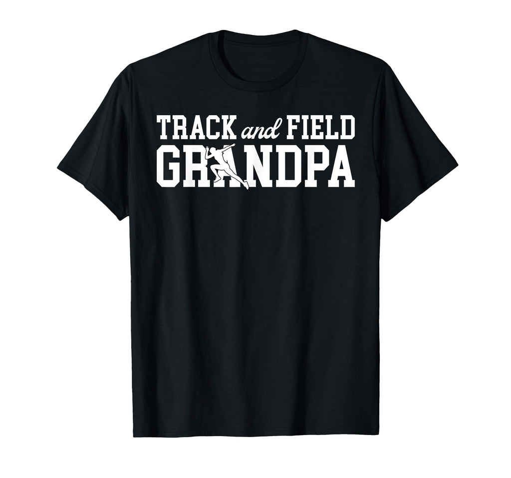 Track And Field Grandpa Track T-Shirt - Fun Novelty Design for Adults - T-Shirt, Sweatshirt, Hoodie