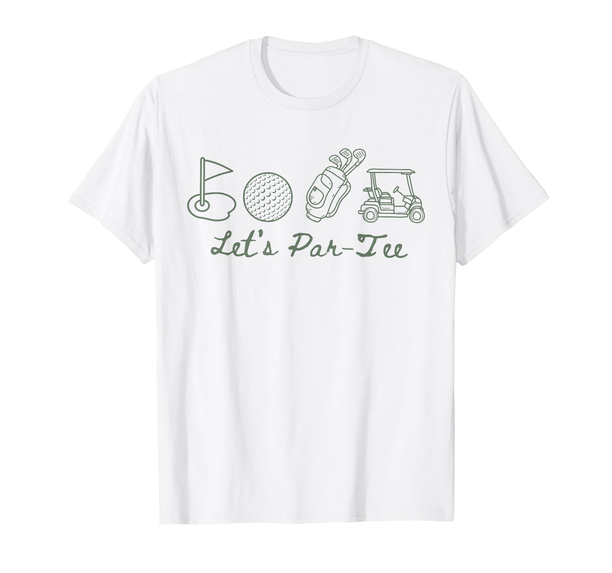Lets Par Par Golf Par Golf Day Teens T-Shirt - Aesthetic Graphic for Adults - T-Shirt, Sweatshirt, Hoodie