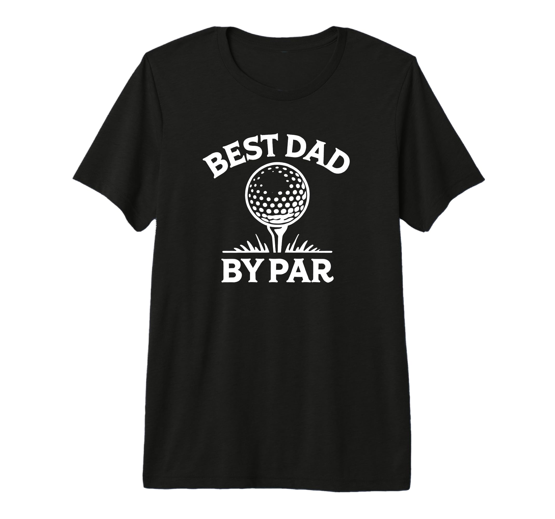 Best Dad Par Golf Pun Tri Blend T-Shirt - Unique Graphic Unisex - T-Shirt, Sweatshirt, Hoodie