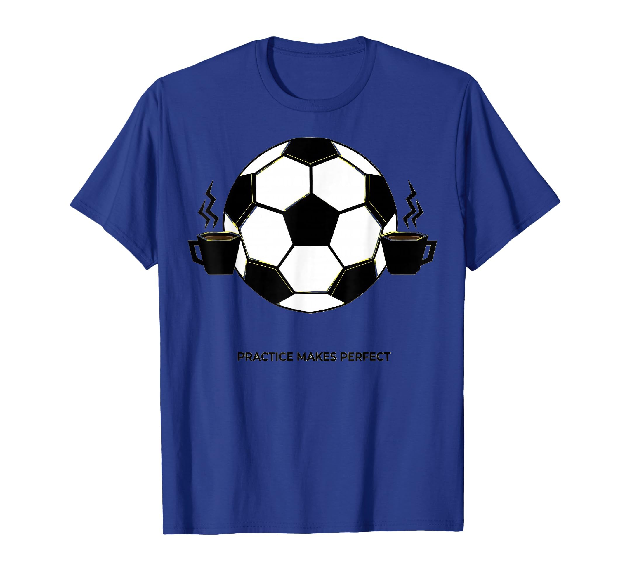 Practice Makes Soccer Mom T-Shirt - Graphic Print for Adults - T-Shirt, Sweatshirt, Hoodie
