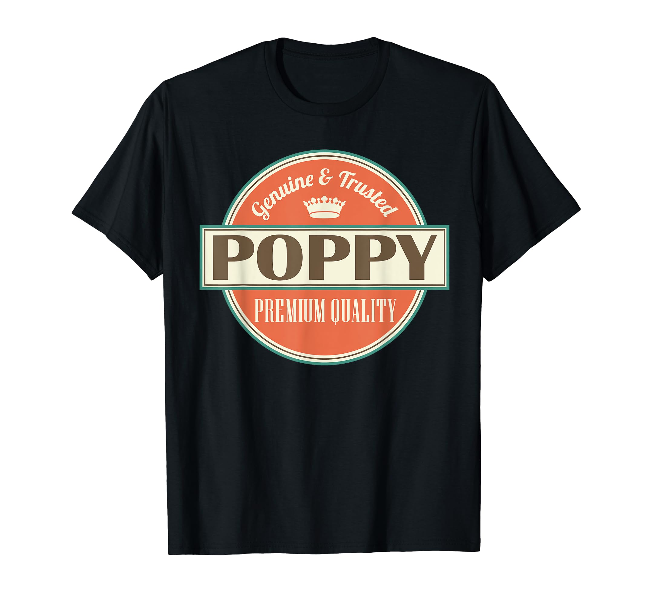 Poppy Grandpa Fathers Day Gift T-Shirt - Graphic Print Unisex - T-Shirt, Sweatshirt, Hoodie