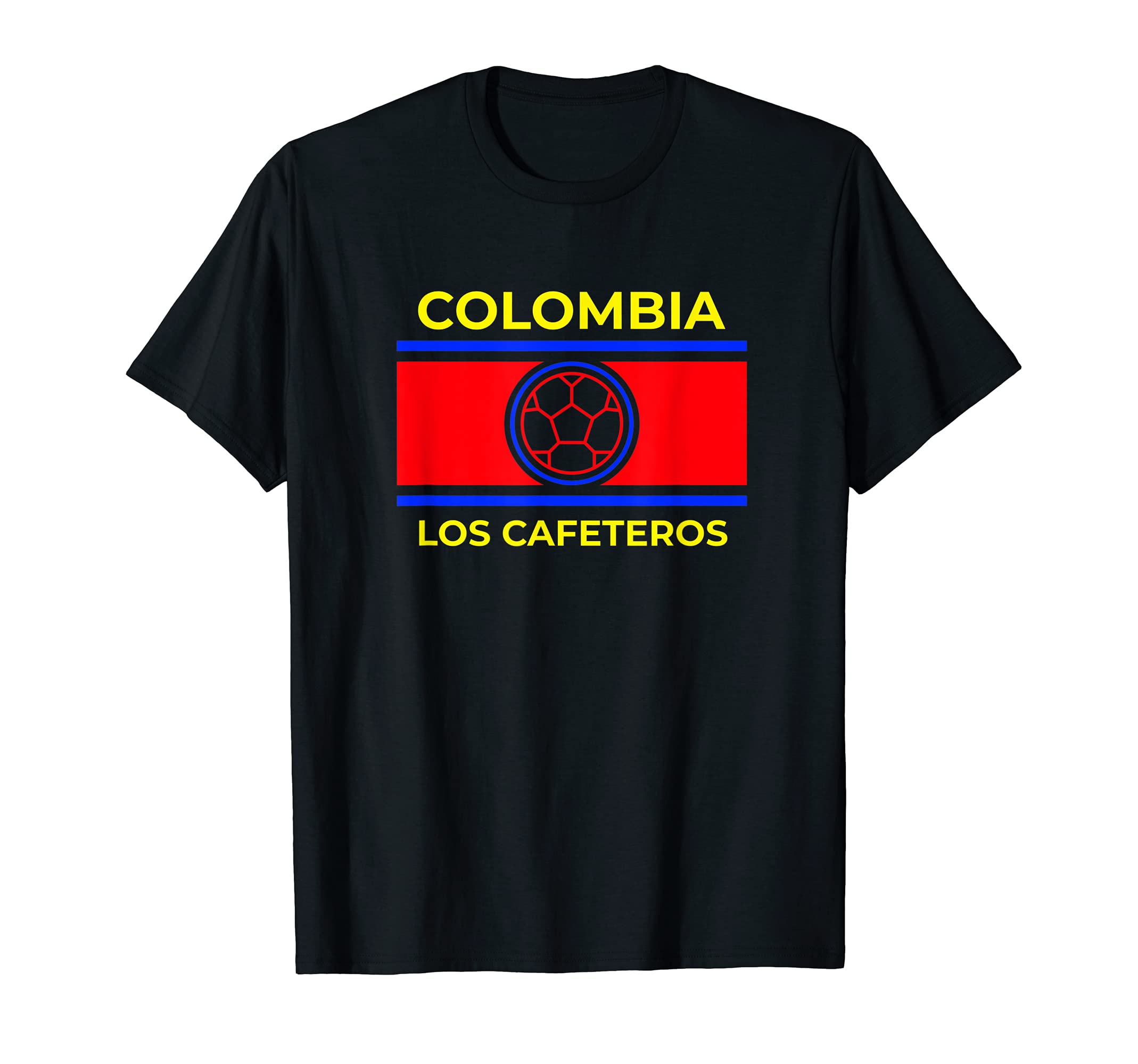 Colombia Soccer Futbol Jersey Los T-Shirt - Novelty Apparel for Adults - T-Shirt, Sweatshirt, Hoodie
