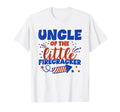 Uncle Little Firecracker Fourth July T-Shirt - Novelty Apparel Unisex - T-Shirt, Sweatshirt, Hoodie