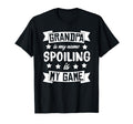Grandpa Is My Name Spoiling Is My Game T-Shirt - Minimalist Print Unisex - T-Shirt, Sweatshirt, Hoodie