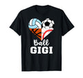 Ball Gigi Soccer Baseball Volleyball T-Shirt - Unique Graphic Unisex - T-Shirt, Sweatshirt, Hoodie