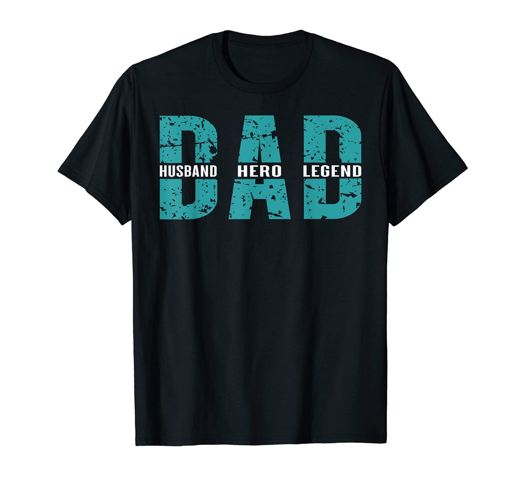 Mens Husband Hero Legend Dad T-Shirt - Trendy Graphic Men Women - T-Shirt, Sweatshirt, Hoodie