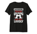 Soccer Girlfriend Will Yell Girlfriend T-Shirt - Unique Graphic for Adults - T-Shirt, Sweatshirt, Hoodie
