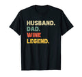 Mens Mens Funny Husband Dad Wine Legend T-Shirt - Unique Graphic for Adults - T-Shirt, Sweatshirt, Hoodie