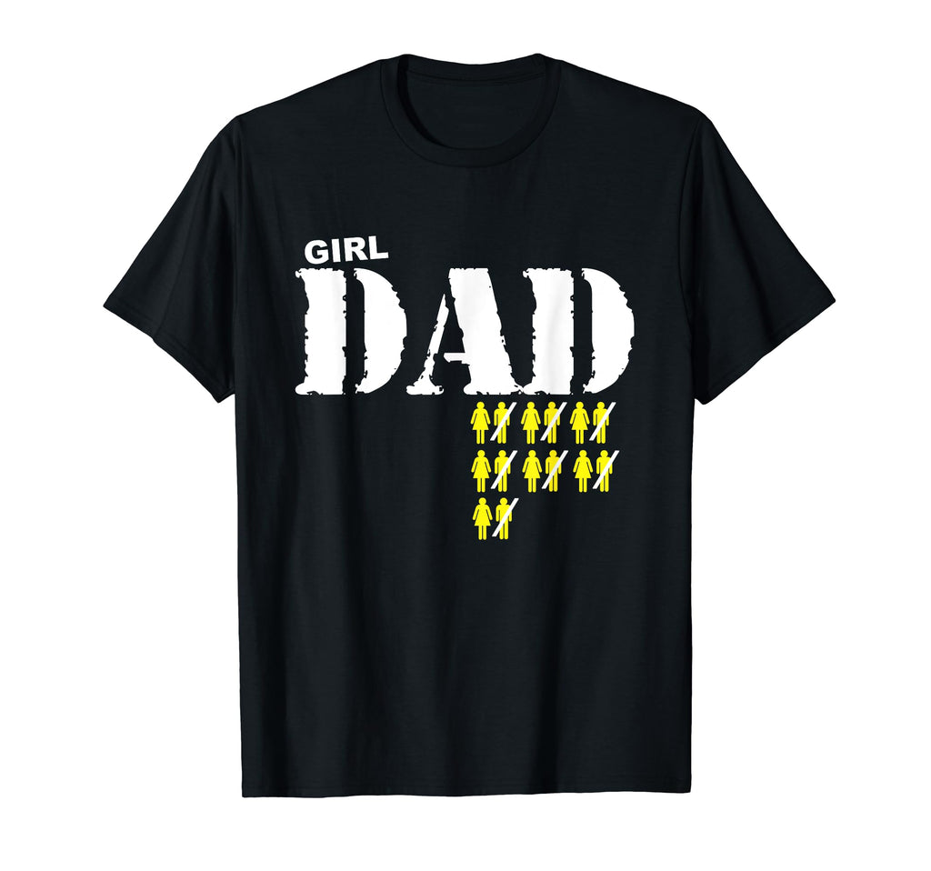 Funny Military Dad Father Daughters T-Shirt - Trendy Graphic Unisex - T-Shirt, Sweatshirt, Hoodie