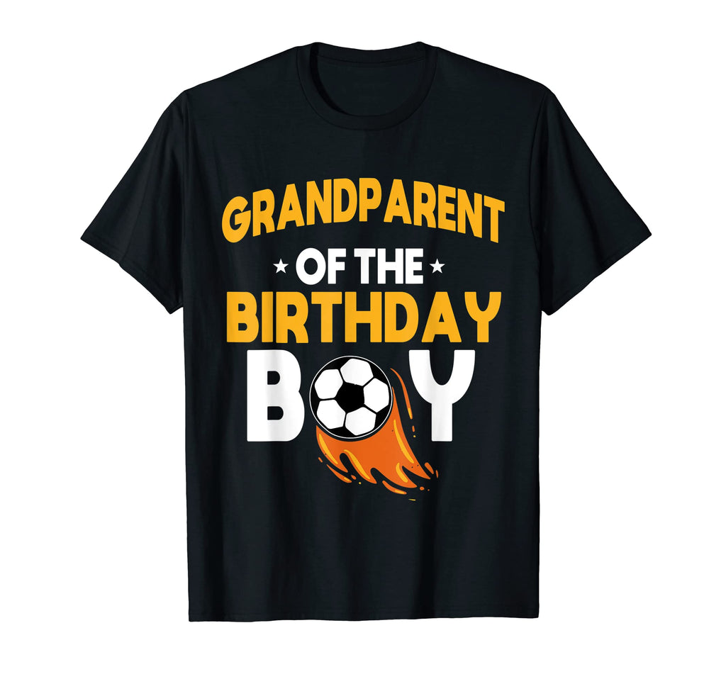 Grandparent Birthday Soccer Ball Team T-Shirt - Graphic Print Men Women - T-Shirt, Sweatshirt, Hoodie
