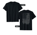 Distressed American Flag T-Shirt - Graphic Print Unisex - T-Shirt, Sweatshirt, Hoodie