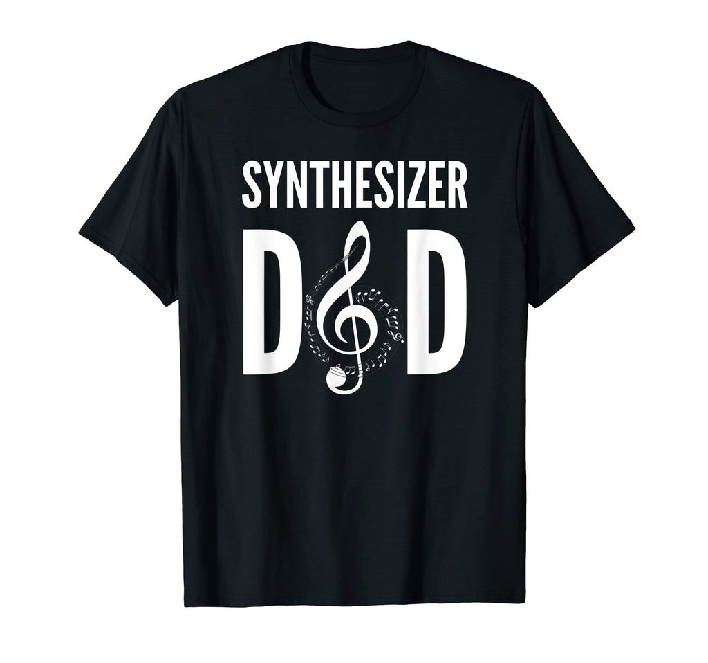 Mens Synthesizer Dad Music Treble T-Shirt - Casual Everyday Wear Men Women - T-Shirt, Sweatshirt, Hoodie