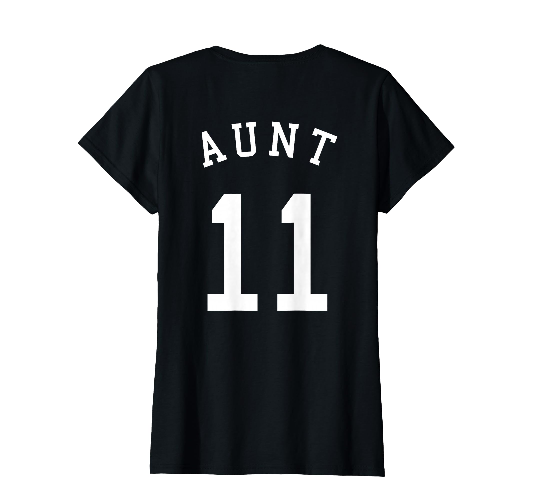 Aunt Team No 11 Basketball Hockey T-Shirt - Fun Novelty Design for Adults - T-Shirt, Sweatshirt, Hoodie