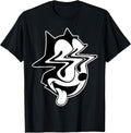 Trippy Felix Cat Blackwork - Adult & Kids T-Shirts, Sweatshirts & Hoodies apparel design preview 1