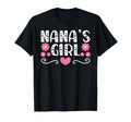 Nanas Heart From Nana To Granddaughter T-Shirt - Aesthetic Graphic Unisex - T-Shirt, Sweatshirt, Hoodie