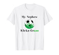 My Nephew Kicks Grass Soccer Aunt T-Shirt - Graphic Print for Adults - T-Shirt, Sweatshirt, Hoodie