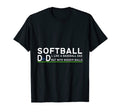 Mens Softball Dad Like Baseball Dad T-Shirt - Custom Art Print Men Women - T-Shirt, Sweatshirt, Hoodie