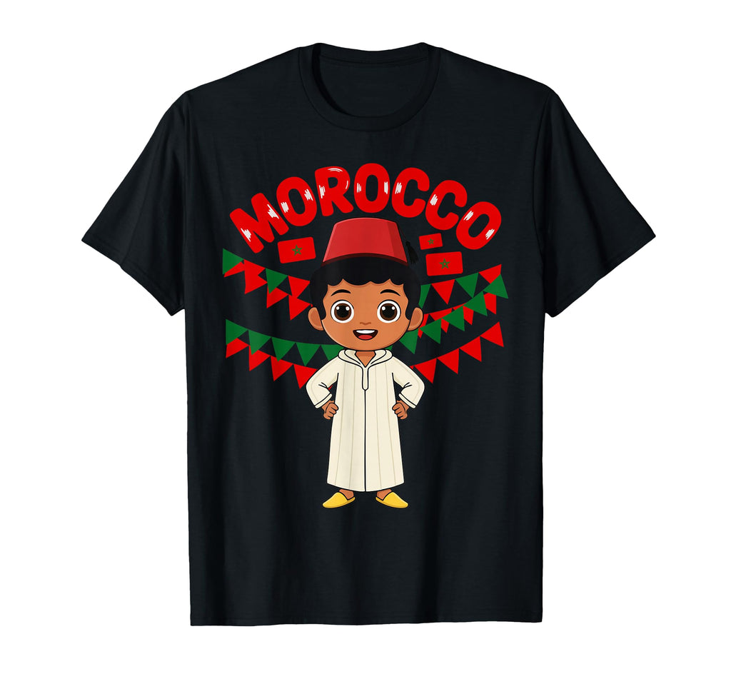 Morocco Moroccan Traditional T-Shirt - Casual Everyday Wear Men Women - T-Shirt, Sweatshirt, Hoodie