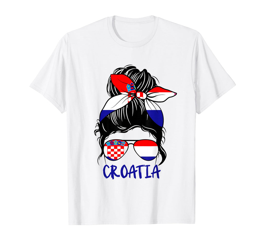 Croatian Croatian Proud Croatia Flag T-Shirt - Unique Graphic for Adults - T-Shirt, Sweatshirt, Hoodie