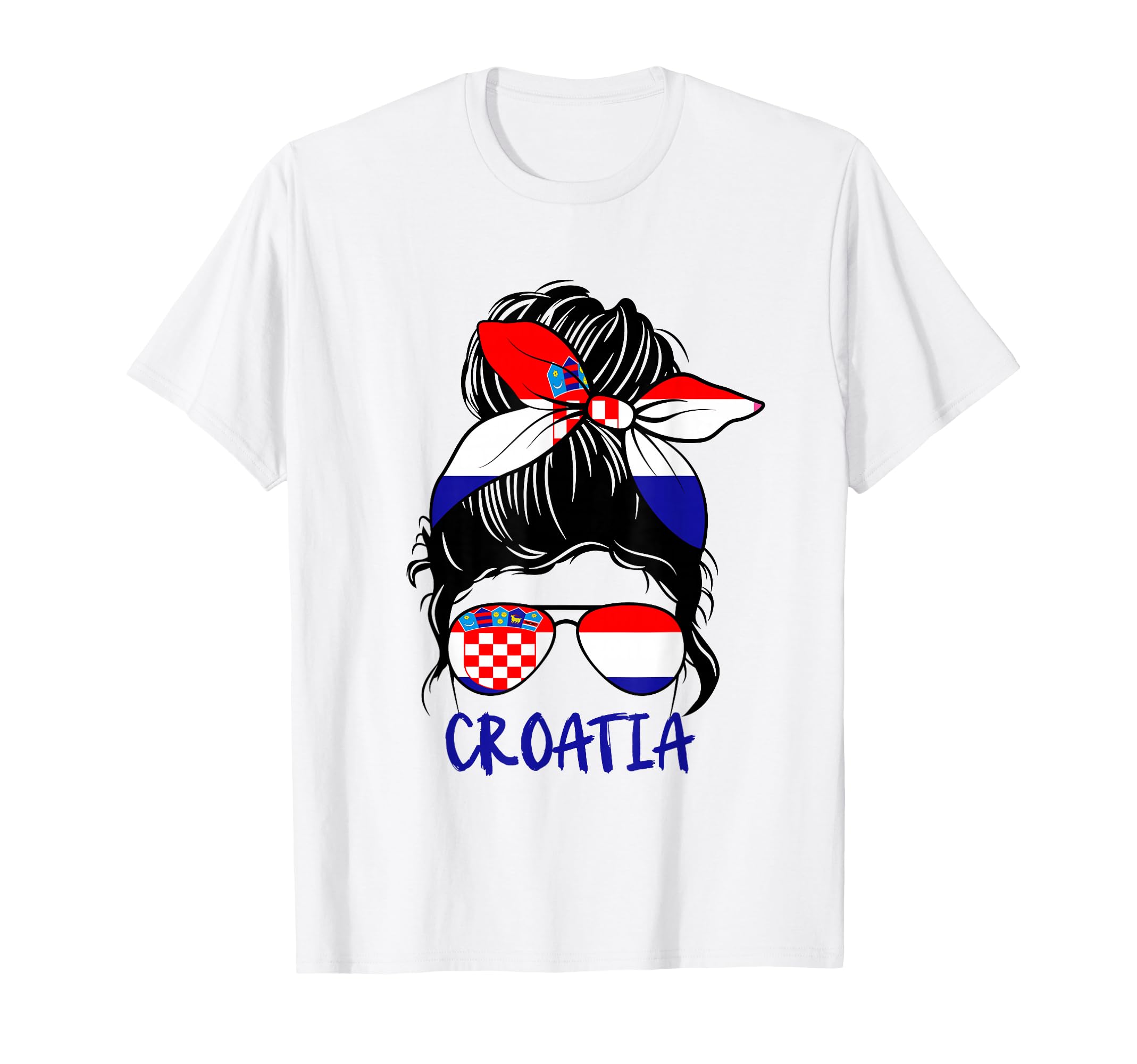 Croatian Croatian Proud Croatia Flag T-Shirt - Unique Graphic for Adults - T-Shirt, Sweatshirt, Hoodie