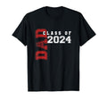 Dad Senior 2024 Proud Dad Class T-Shirt - Fun Novelty Design for Adults - T-Shirt, Sweatshirt, Hoodie